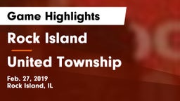 Rock Island  vs United Township Game Highlights - Feb. 27, 2019