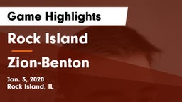 Rock Island  vs Zion-Benton  Game Highlights - Jan. 3, 2020