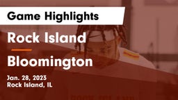 Rock Island  vs Bloomington  Game Highlights - Jan. 28, 2023