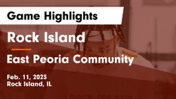 Rock Island  vs East Peoria Community  Game Highlights - Feb. 11, 2023