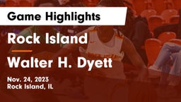 Rock Island  vs Walter H. Dyett  Game Highlights - Nov. 24, 2023