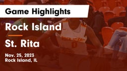 Rock Island  vs St. Rita  Game Highlights - Nov. 25, 2023