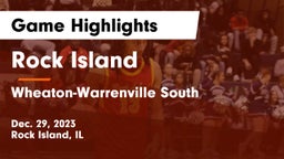 Rock Island  vs Wheaton-Warrenville South  Game Highlights - Dec. 29, 2023