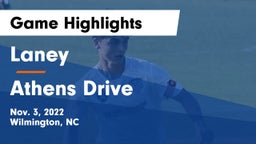 Laney  vs Athens Drive  Game Highlights - Nov. 3, 2022