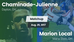 Matchup: Chaminade-Julienne vs. Marion Local  2017