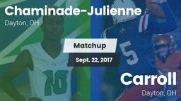 Matchup: Chaminade-Julienne vs. Carroll  2017