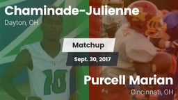 Matchup: Chaminade-Julienne vs. Purcell Marian  2017