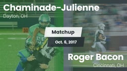 Matchup: Chaminade-Julienne vs. Roger Bacon  2017