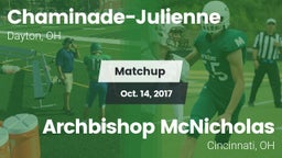 Matchup: Chaminade-Julienne vs. Archbishop McNicholas  2017