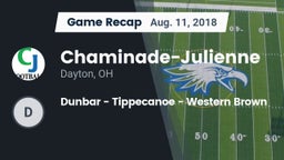 Recap: Chaminade-Julienne  vs. Dunbar - Tippecanoe - Western Brown 2018