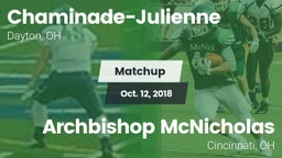 Matchup: Chaminade-Julienne vs. Archbishop McNicholas  2018