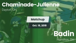 Matchup: Chaminade-Julienne vs. Badin  2018