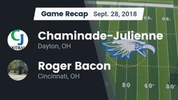 Recap: Chaminade-Julienne  vs. Roger Bacon  2018