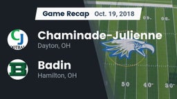 Recap: Chaminade-Julienne  vs. Badin  2018