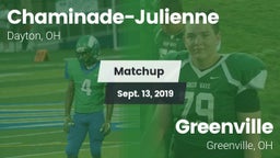 Matchup: Chaminade-Julienne vs. Greenville  2019