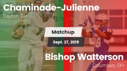 Matchup: Chaminade-Julienne vs. Bishop Watterson  2019