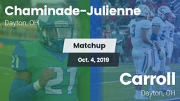 Matchup: Chaminade-Julienne vs. Carroll  2019