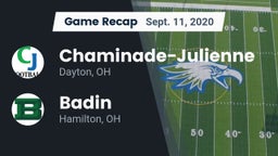 Recap: Chaminade-Julienne  vs. Badin  2020