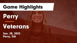 Perry  vs Veterans  Game Highlights - Jan. 28, 2023