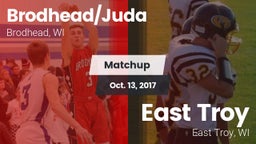 Matchup: Brodhead/Juda High vs. East Troy  2017