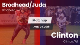 Matchup: Brodhead/Juda High vs. Clinton  2018
