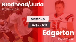 Matchup: Brodhead/Juda High vs. Edgerton  2018