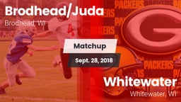 Matchup: Brodhead/Juda High vs. Whitewater  2018