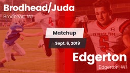 Matchup: Brodhead/Juda High vs. Edgerton  2019