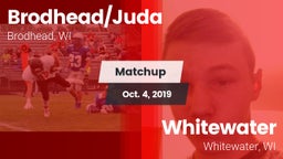 Matchup: Brodhead/Juda High vs. Whitewater  2019