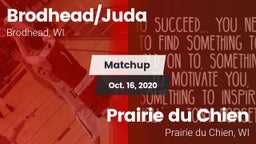 Matchup: Brodhead/Juda High vs. Prairie du Chien  2020