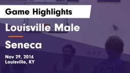 Louisville Male  vs Seneca  Game Highlights - Nov 29, 2016