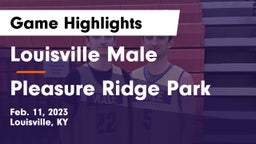 Louisville Male  vs Pleasure Ridge Park  Game Highlights - Feb. 11, 2023