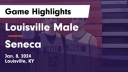 Louisville Male  vs Seneca  Game Highlights - Jan. 8, 2024