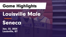 Louisville Male  vs Seneca  Game Highlights - Jan. 22, 2024