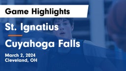 St. Ignatius vs Cuyahoga Falls  Game Highlights - March 2, 2024