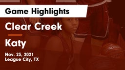 Clear Creek  vs Katy  Game Highlights - Nov. 23, 2021