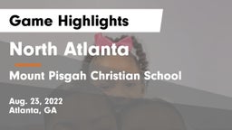 North Atlanta  vs Mount Pisgah Christian School Game Highlights - Aug. 23, 2022