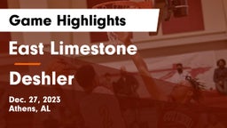East Limestone  vs Deshler Game Highlights - Dec. 27, 2023