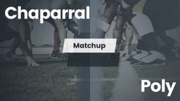 Matchup: Chaparral High vs. Poly  2016