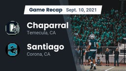 Recap: Chaparral  vs. Santiago  2021