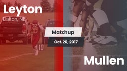Matchup: Leyton vs. Mullen  2017