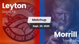 Matchup: Leyton vs. Morrill  2020