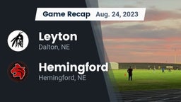 Recap: Leyton  vs. Hemingford  2023