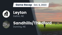 Recap: Leyton  vs. Sandhills/Thedford 2023