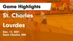 St. Charles  vs Lourdes  Game Highlights - Dec. 11, 2021
