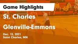 St. Charles  vs Glenville-Emmons  Game Highlights - Dec. 13, 2021