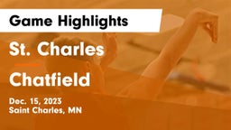 St. Charles  vs Chatfield  Game Highlights - Dec. 15, 2023
