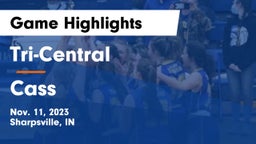 Tri-Central  vs Cass  Game Highlights - Nov. 11, 2023