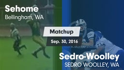 Matchup: Sehome  vs. Sedro-Woolley  2016