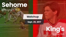 Matchup: Sehome  vs. King's  2017